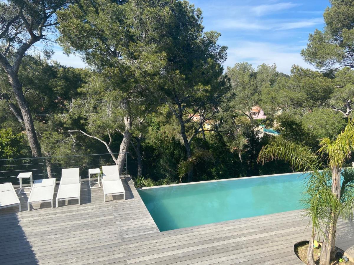 Cabanon La Calanque Du Peninsula Hotell Le Pradet Eksteriør bilde