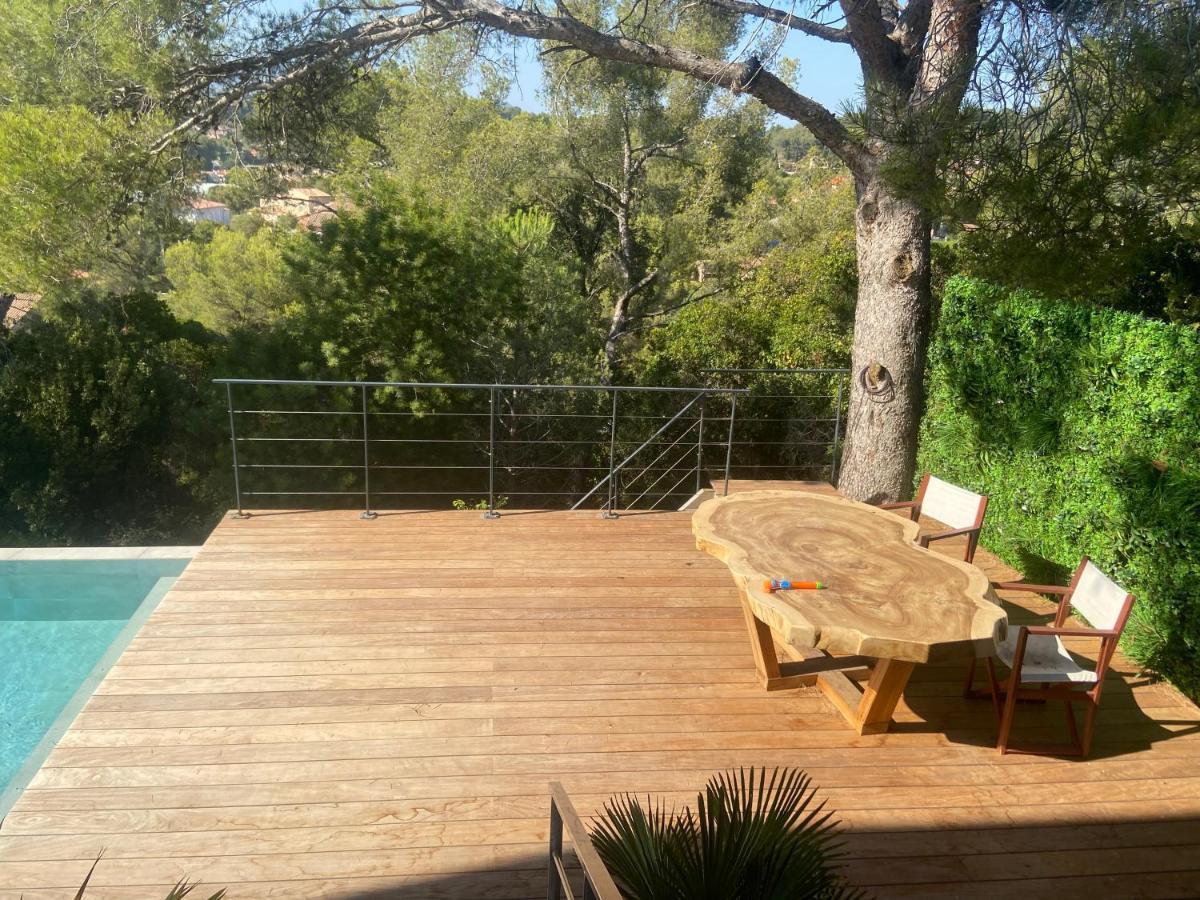 Cabanon La Calanque Du Peninsula Hotell Le Pradet Eksteriør bilde
